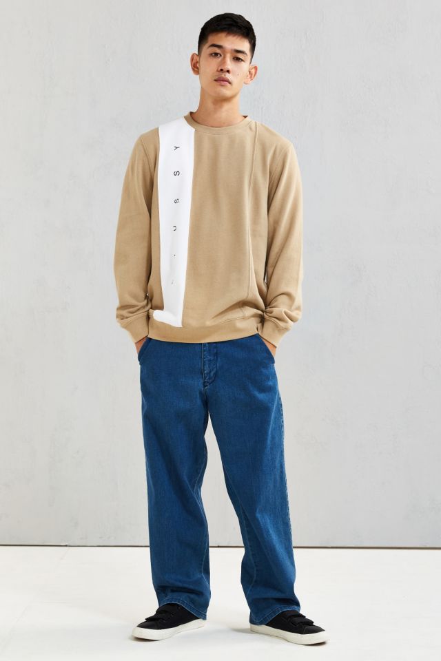 Stussy Paneled Crew Neck Sweatshirt #5