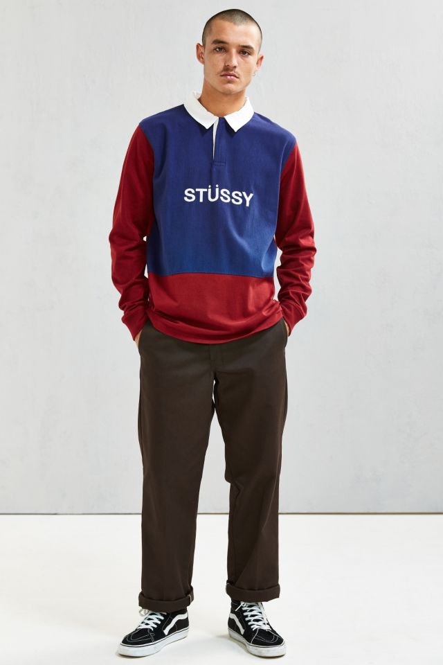 Maillot de rugby à empiècement Stussy #5