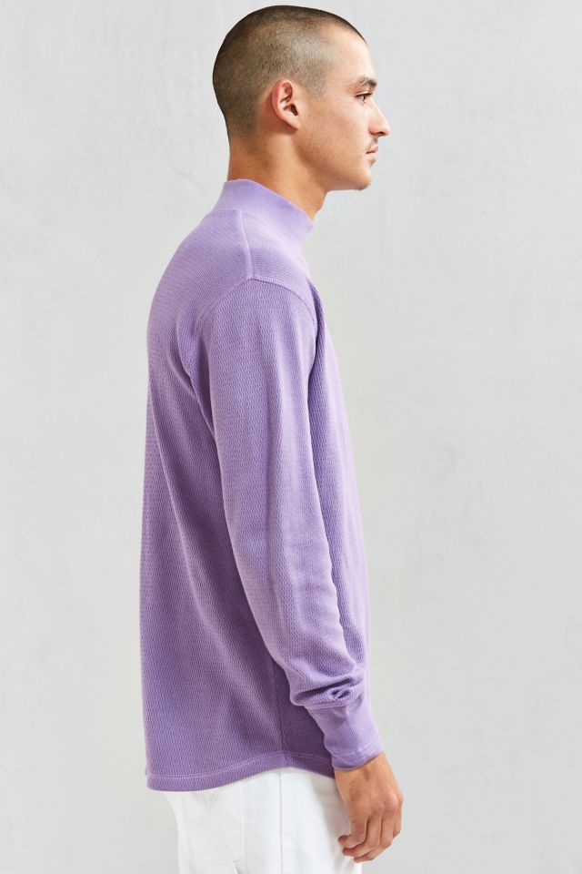 Stussy Mock Neck Thermal Long Sleeve Tee #2