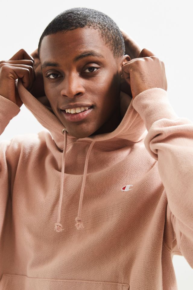 Champion rose gold hot sale hoodie