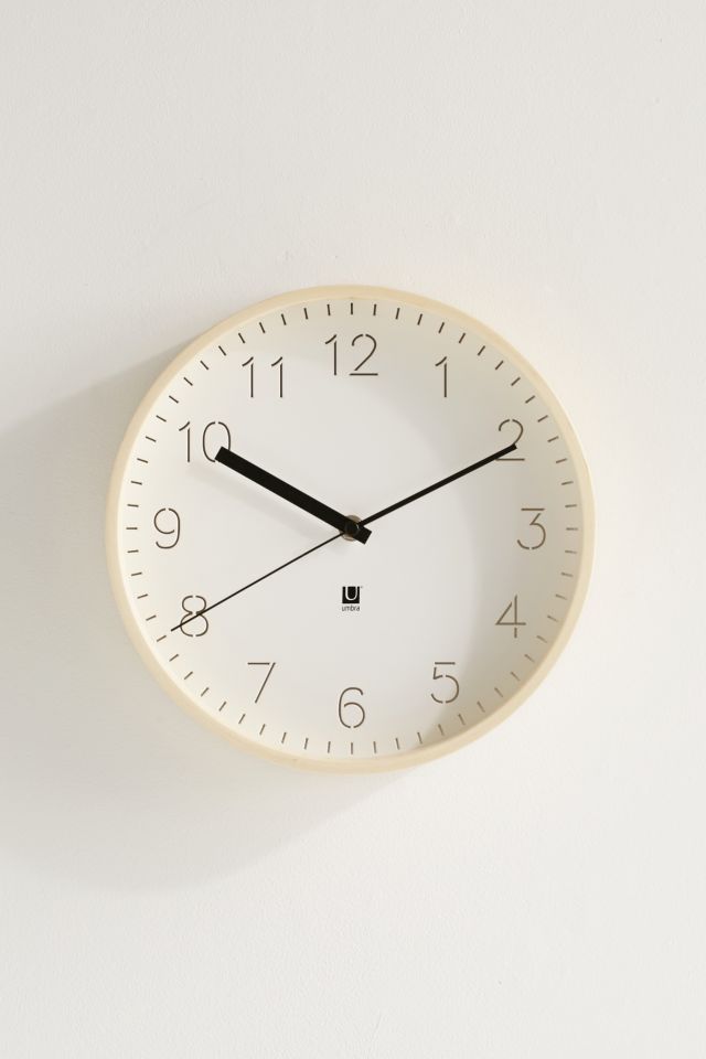 Umbra Rimwood Clock #1