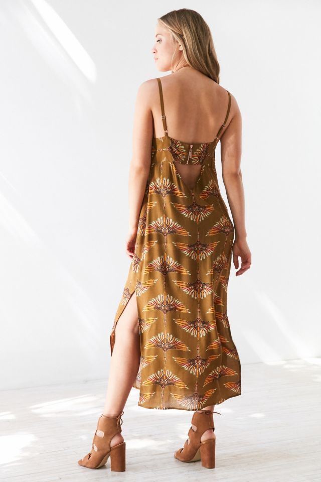 Robe légère mi-longue imprimée Aviator Ecote #1
