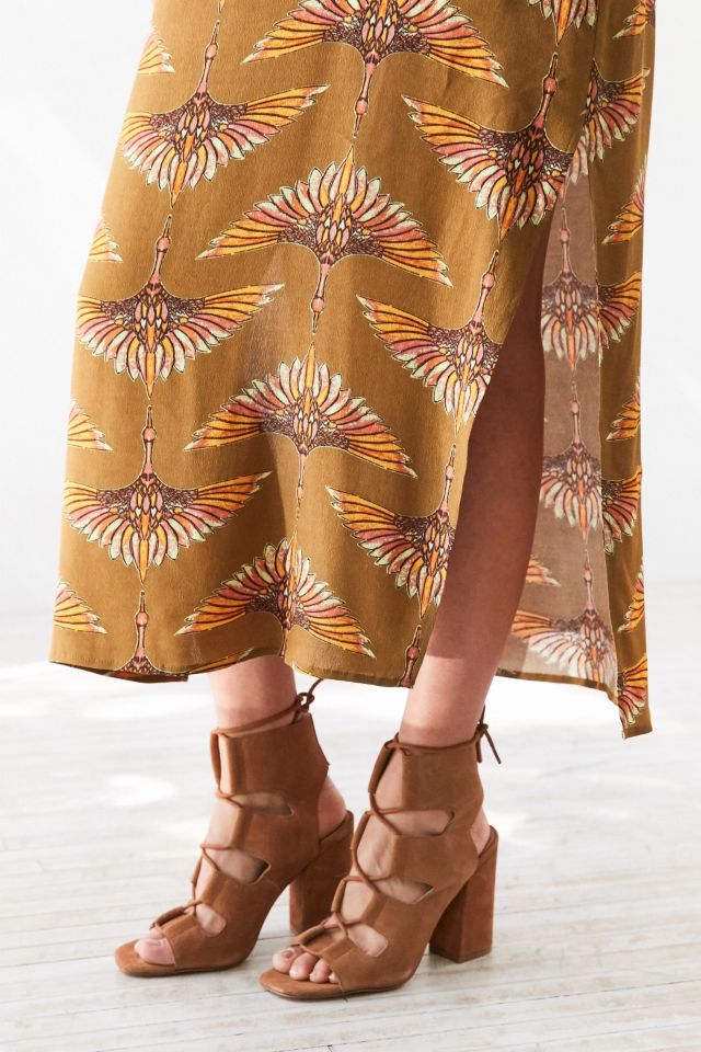 Robe légère mi-longue imprimée Aviator Ecote #2