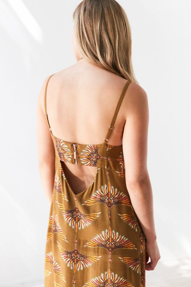 Robe légère mi-longue imprimée Aviator Ecote #4