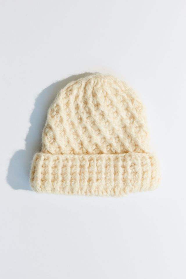 Braided Cuff Toque Hat #1