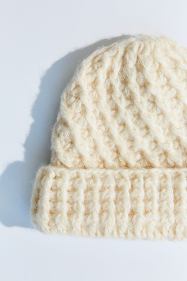 Braided Cuff Toque Hat #2