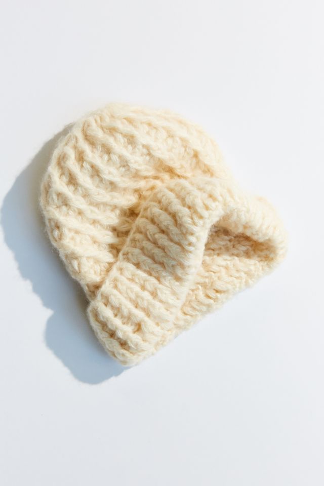 Braided Cuff Toque Hat #4
