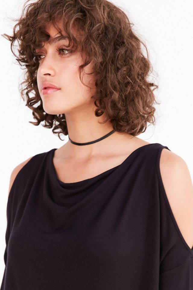 Silence + Noise Falun Cold Shoulder Pullover Sweatshirt #4
