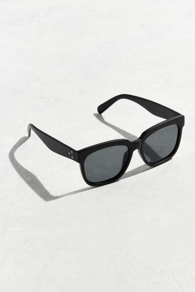 UO Flat Lens Squared Sunglasses | Urban Outfitters