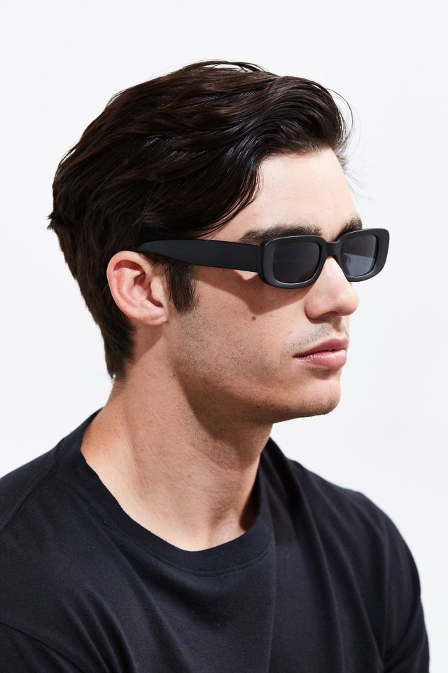 Slim Wide Plastic Sunglasses Urban Outfitters