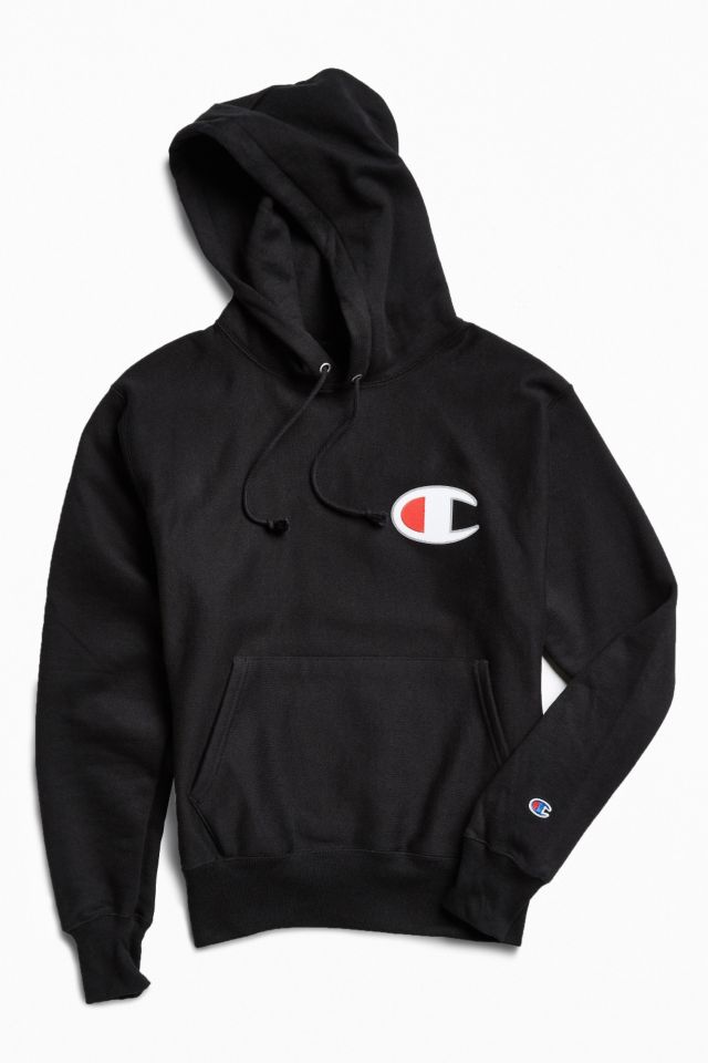 Champion big c clearance hoodie