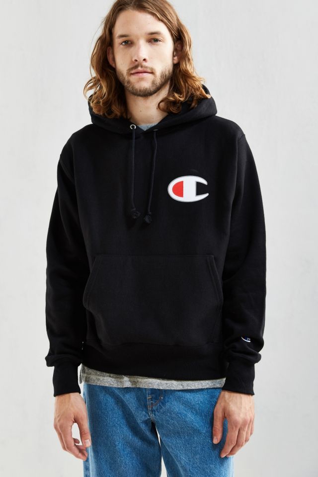 Champion reverse weave hoodie discount big c
