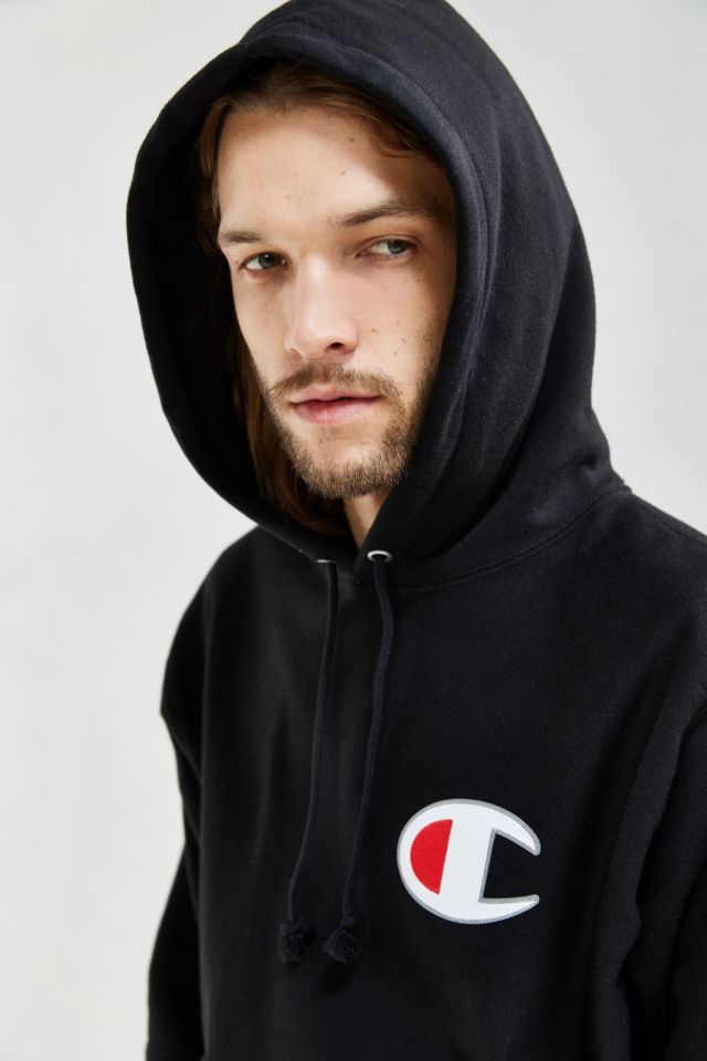 Champion reverse weave hoodie big cheap c