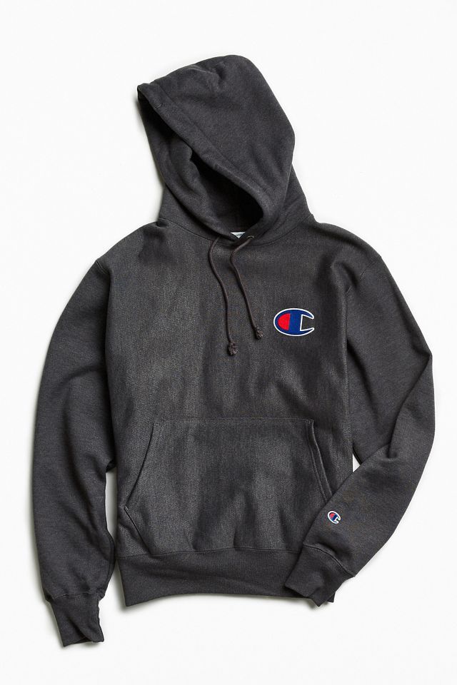 Champion Reverse Weave Large C Hoodie Sweatshirt | Urban Outfitters