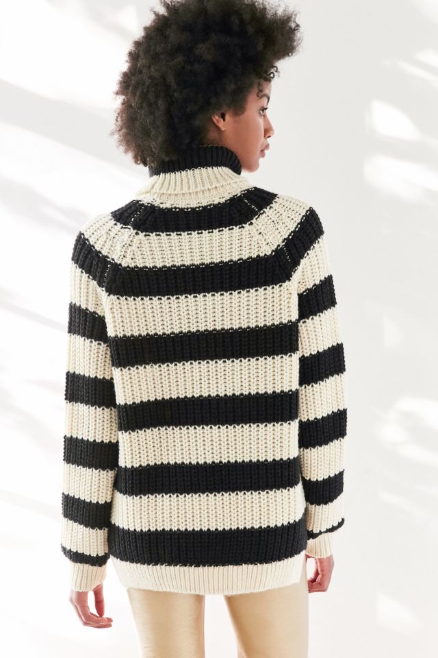 Urban outfitters striped turtleneck sales