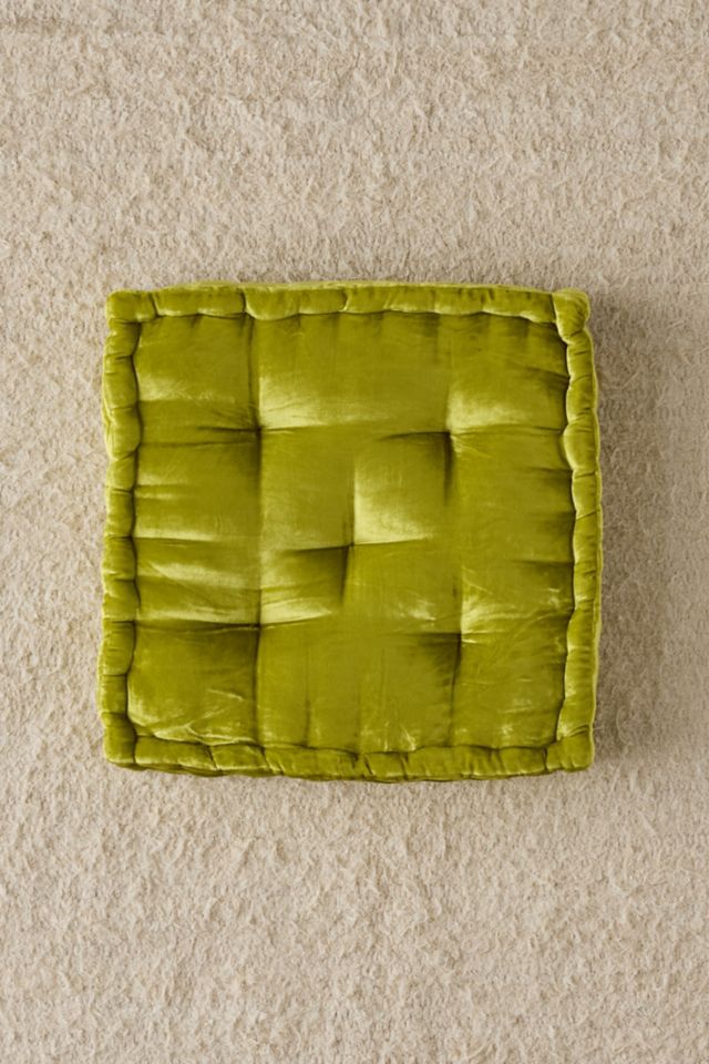 Ruthie Velvet Floor Pillow #1