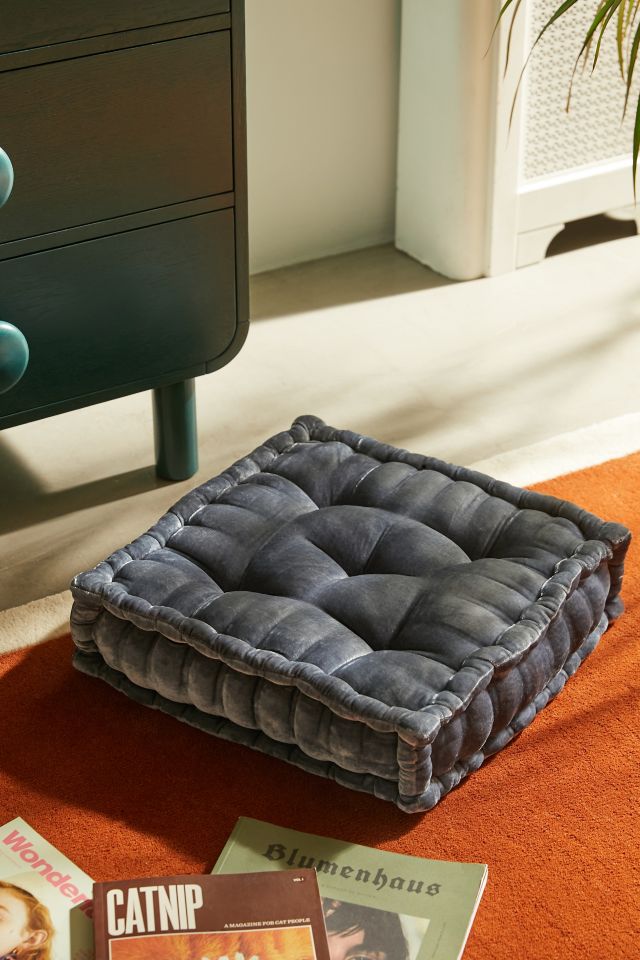 Velvet 2024 floor cushion