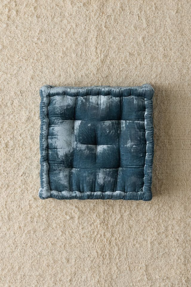 Ruthie Velvet Floor Pillow #1