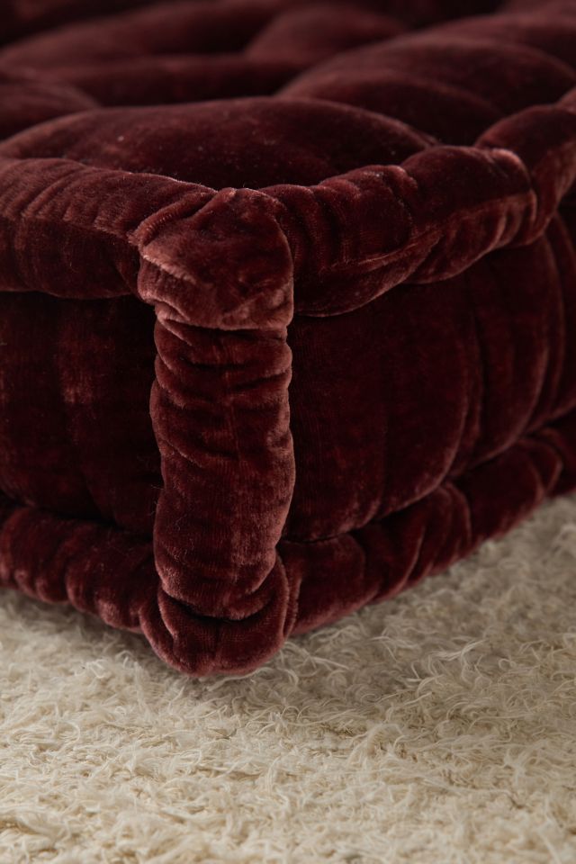 Ruthie Velvet Floor Pillow #2