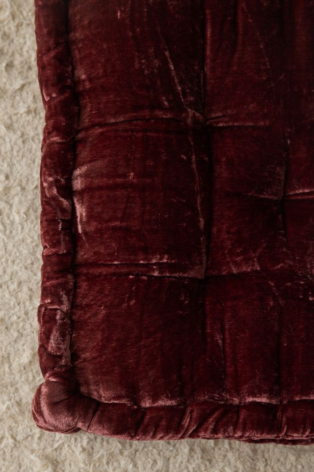 Ruthie Velvet Floor Pillow #3