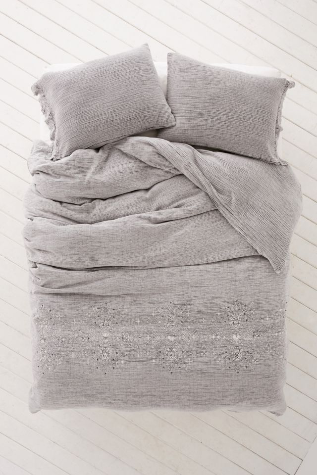 Cassia Embroidered Duvet Cover #1