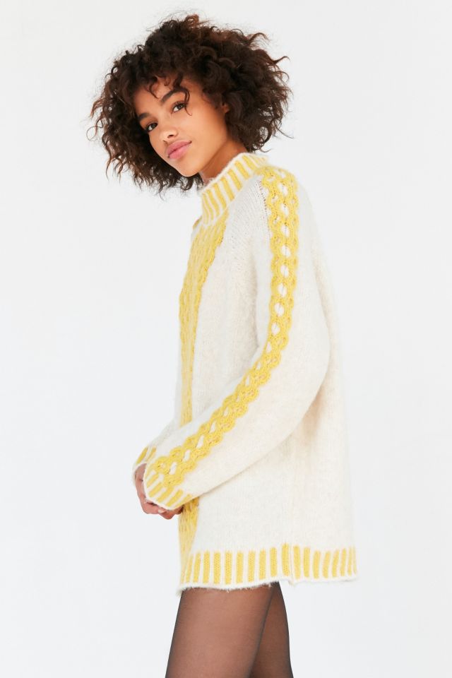 BDG 3D Cable Knit Pullover Sweater #2