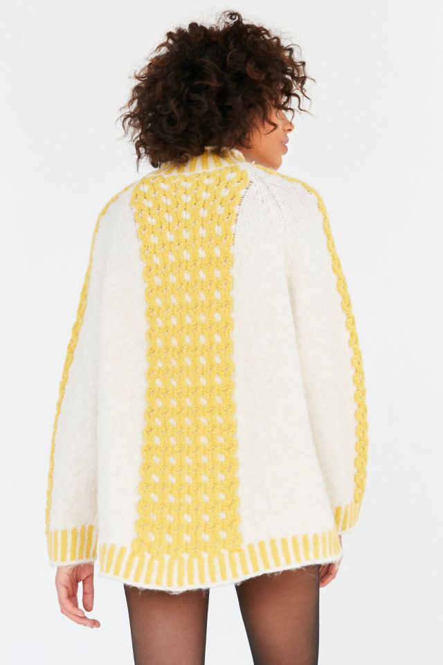 BDG 3D Cable Knit Pullover Sweater #5