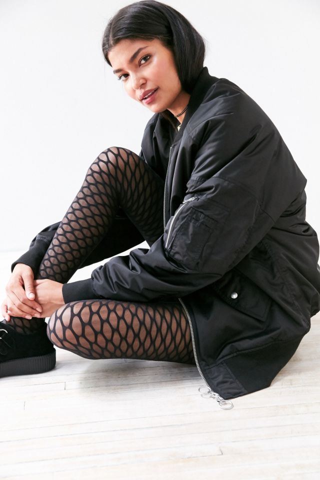 Silence + Noise Venice Oversized Bomber Jacket #1