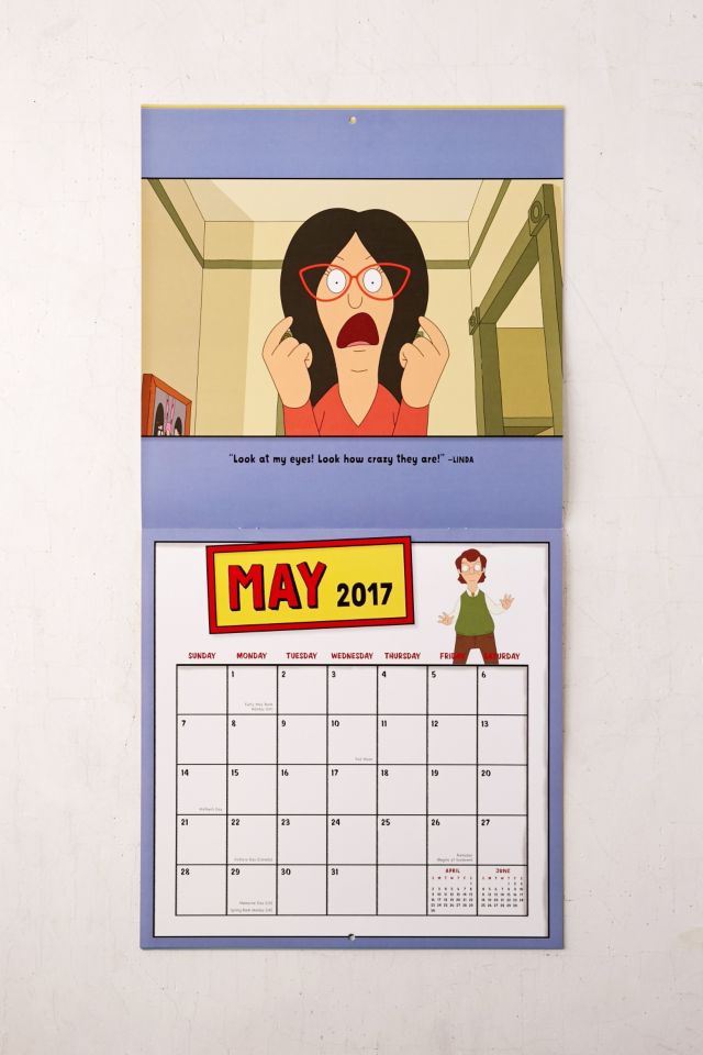 2017 Bob's Burgers Wall Calendar #1