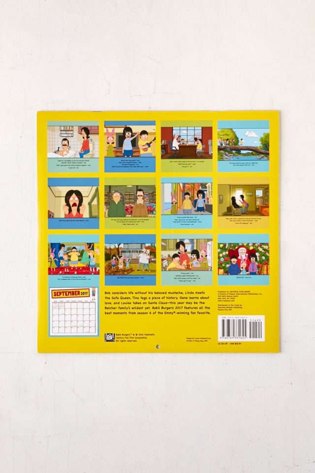 2017 Bob's Burgers Wall Calendar #2