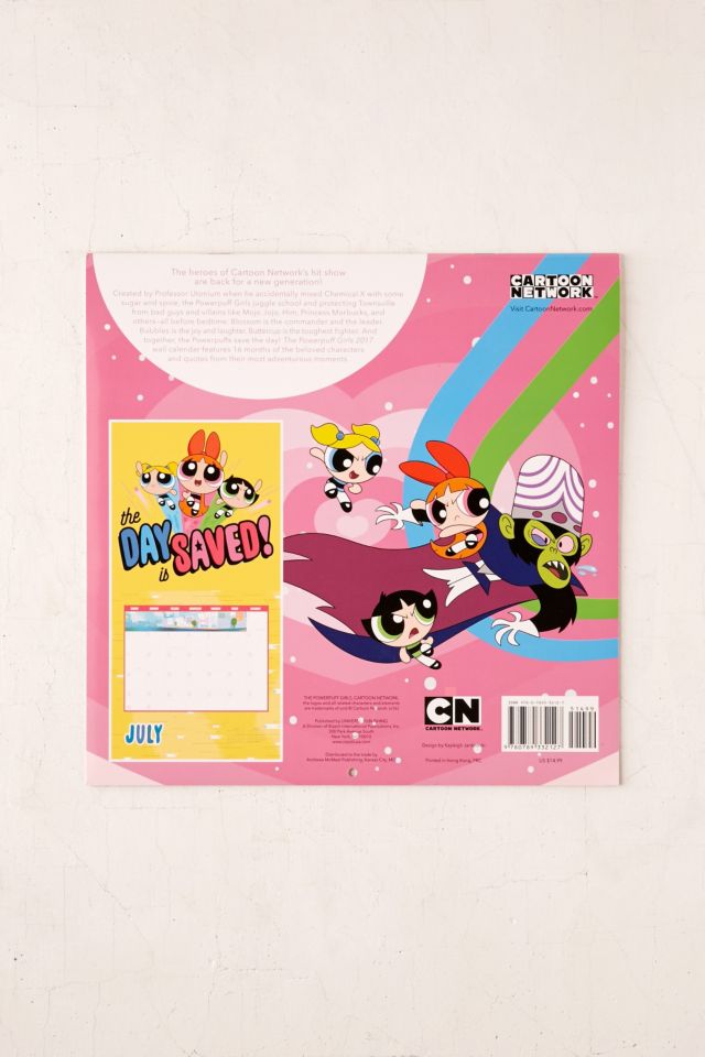 2017 Powerpuff Girls Wall Calendar #2