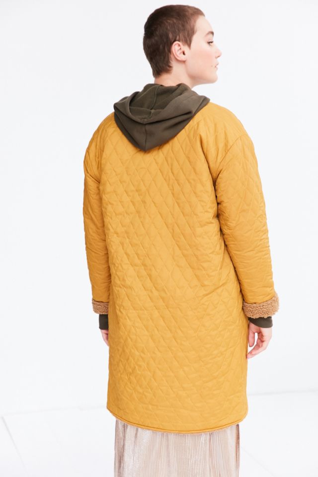 Silence + Noise Metta Reversible Longline Liner Jacket #3