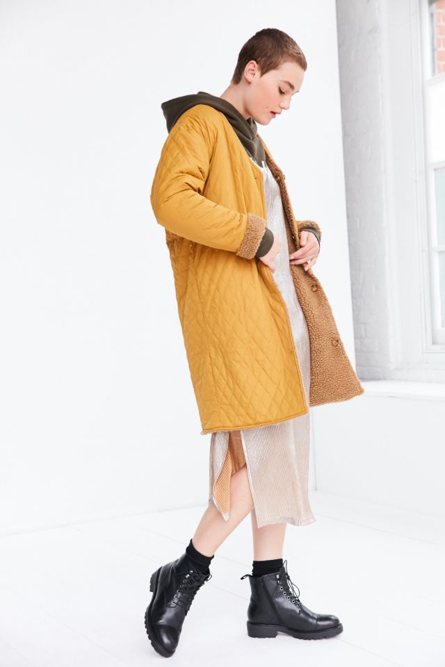 Silence + Noise Metta Reversible Longline Liner Jacket #4
