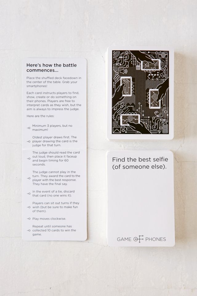 Game Of Phones Card Game