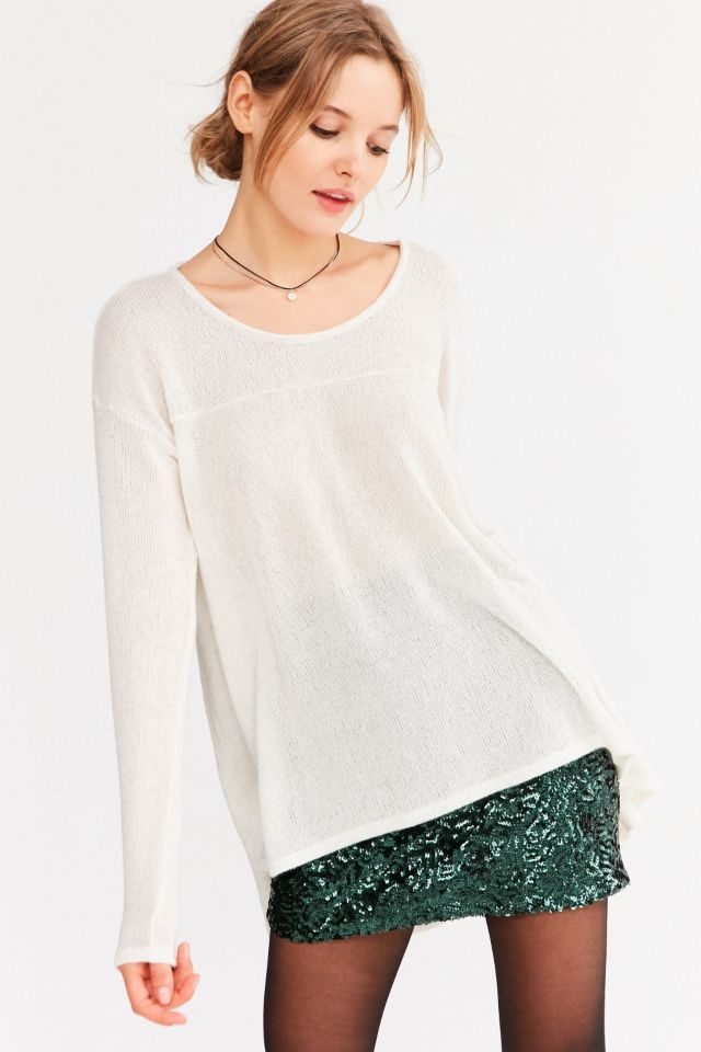 Chandail tunique asymétrique Blaire Kimchi Blue #4