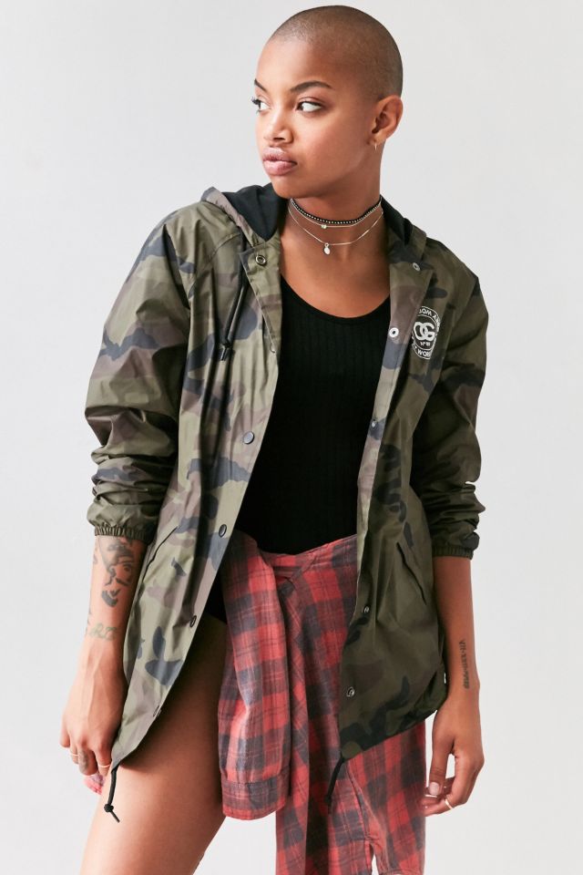 Coach camouflage outlet jacket