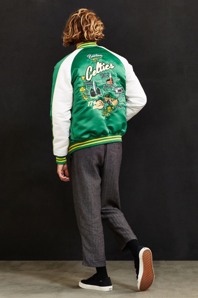 Starter Black Label + UO NBA Boston Celtics Souvenir Jacket #5