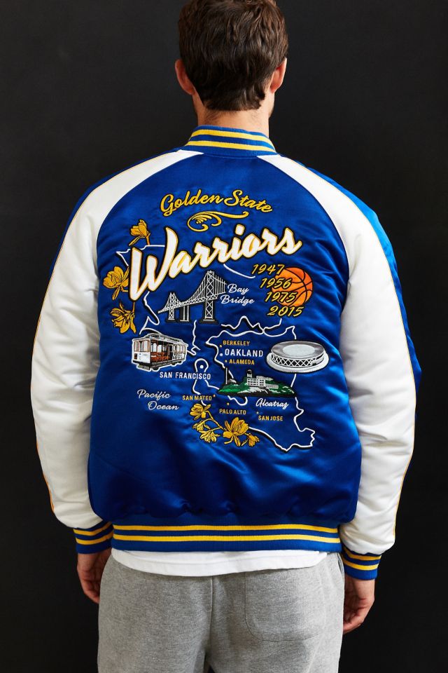 Golden state outlet warriors starter jacket