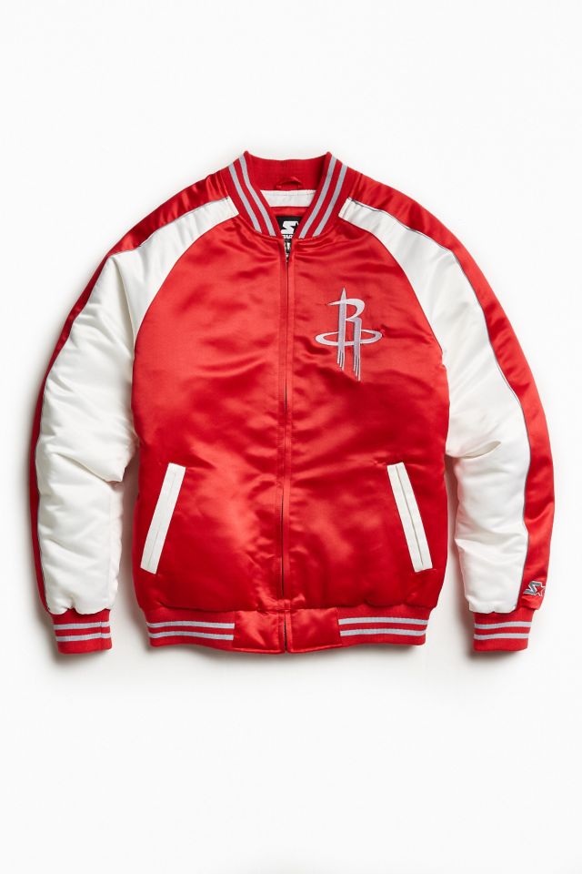 Starter Black Label + UO NBA Houston Rockets Souvenir Jacket #1