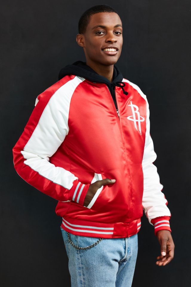 Starter Black Label + UO NBA Houston Rockets Souvenir Jacket #3