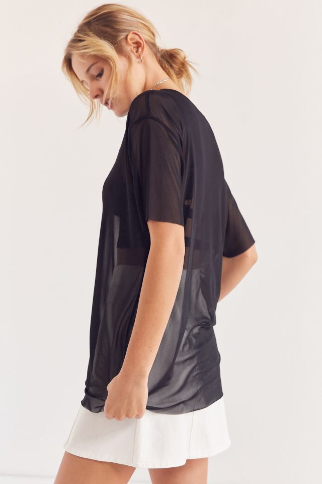 Silence + Noise Chrissy Mesh Tee #2