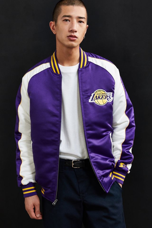 Starter Black Label + UO NBA Los Angeles Lakers Souvenir Jacket
