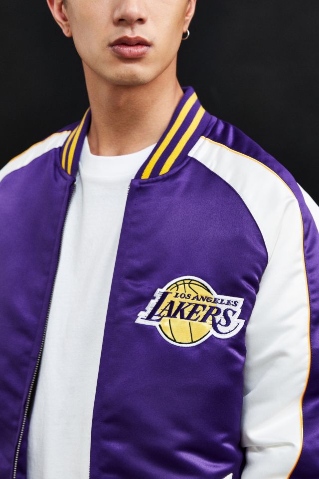 Starter Black Label + UO NBA Los Angeles Lakers Souvenir Jacket