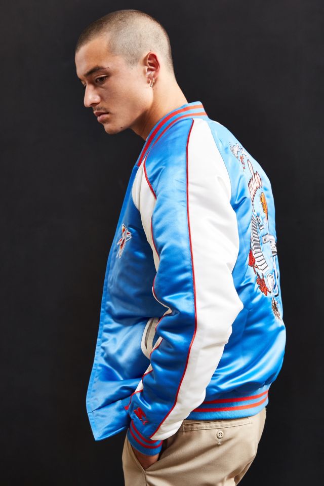 Starter Black Label + UO NBA Oklahoma City Thunder Souvenir Jacket #3