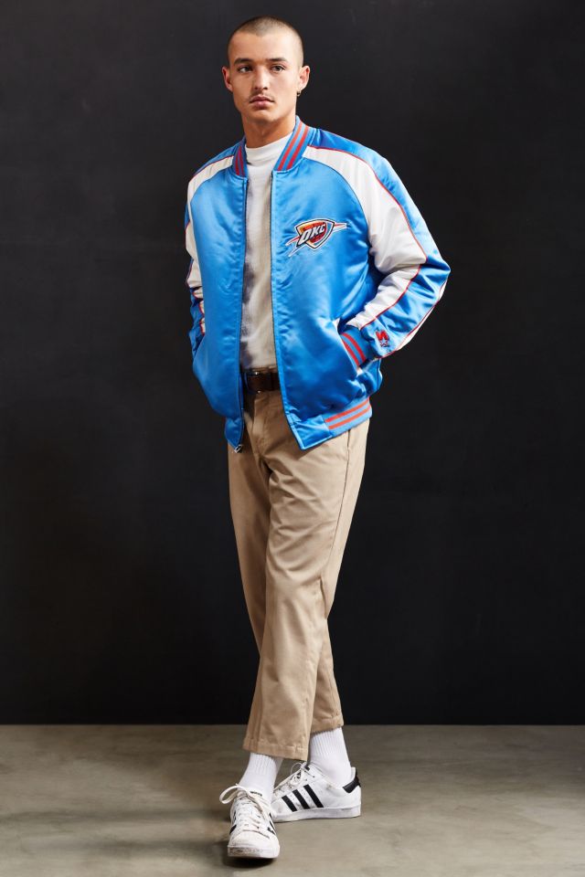 Starter Black Label + UO NBA Oklahoma City Thunder Souvenir Jacket #5