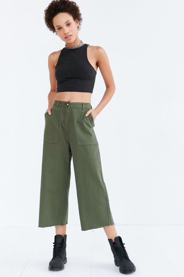 BDG Utility High-Rise A-Line Culotte Pant #4