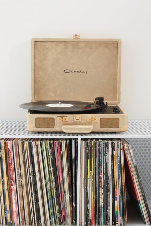 CROSLEY レコードプレーヤー URBAN OUTFITTERS Crosley X UO Keepsake Embossed Portable USB Vinyl Record