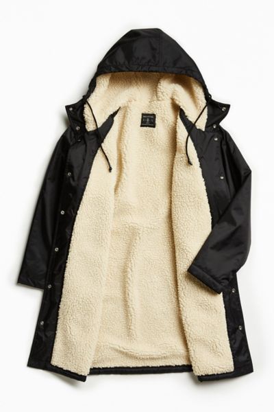 UO Sherpa Parka Outfitters Lined Jacket Sideline Urban 