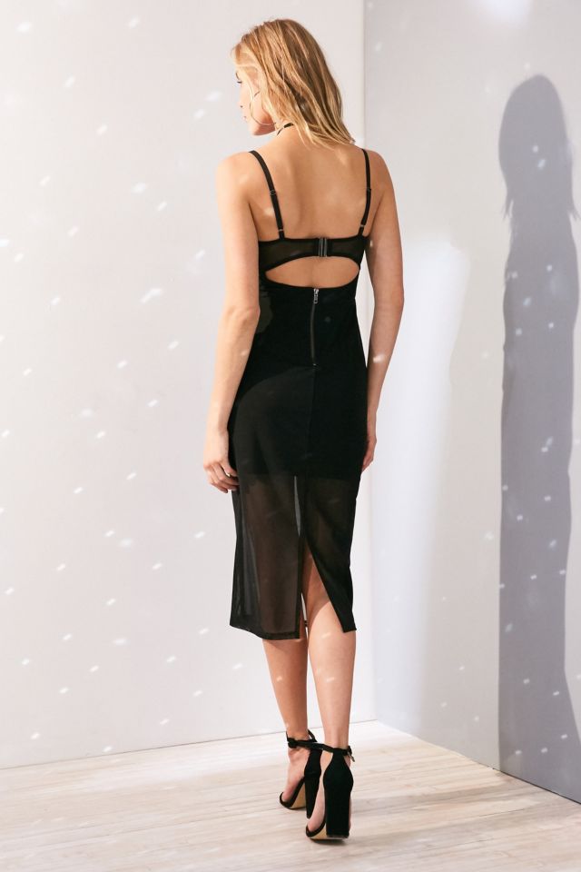 Evil Twin Chemistry Mesh Midi Dress #3