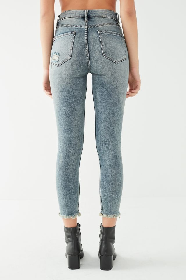 BDG Twig Crop High-Rise Skinny Jean - Distressed Patch #1
